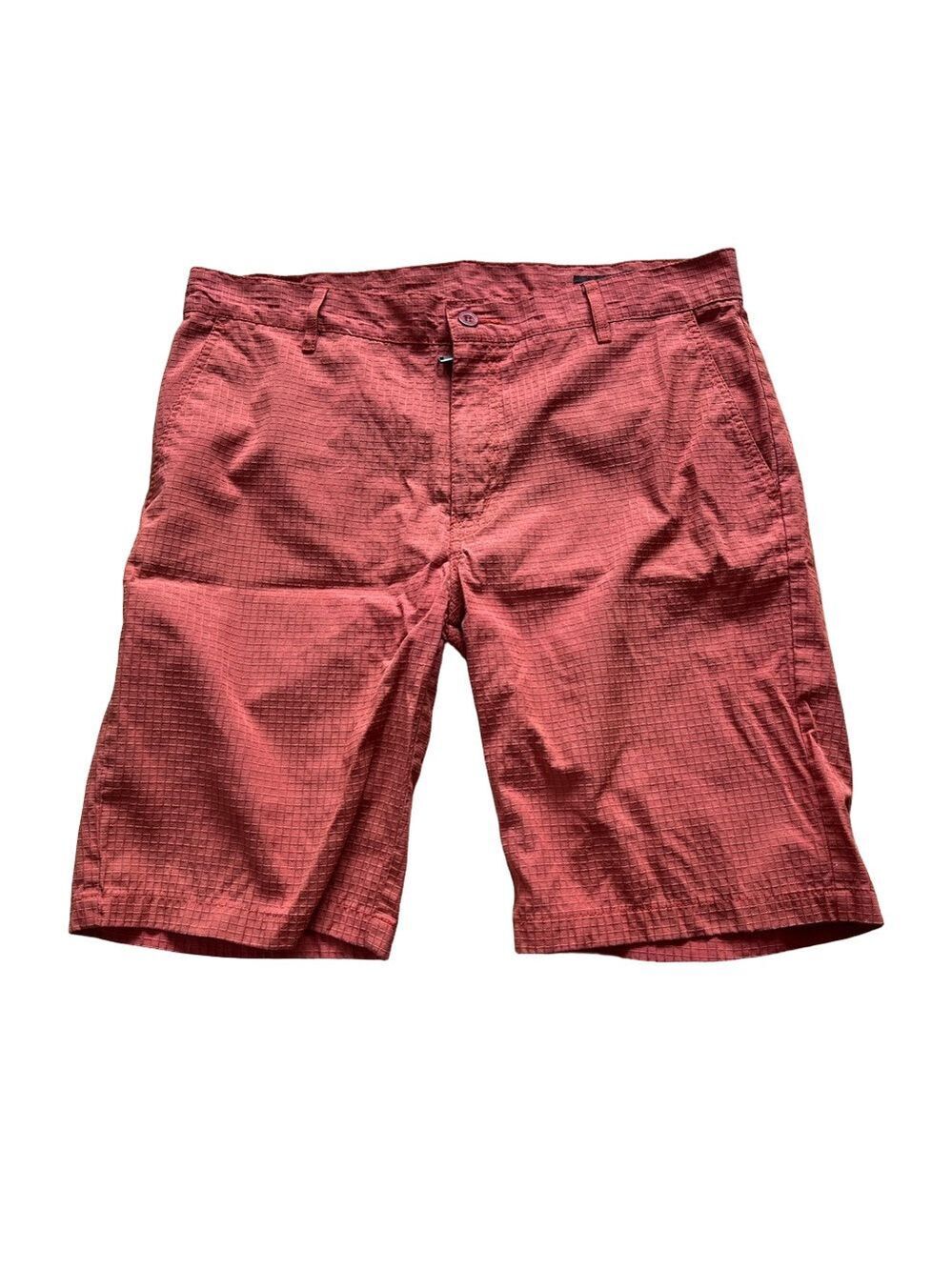 Vercho Men's Orange Casual Shorts
